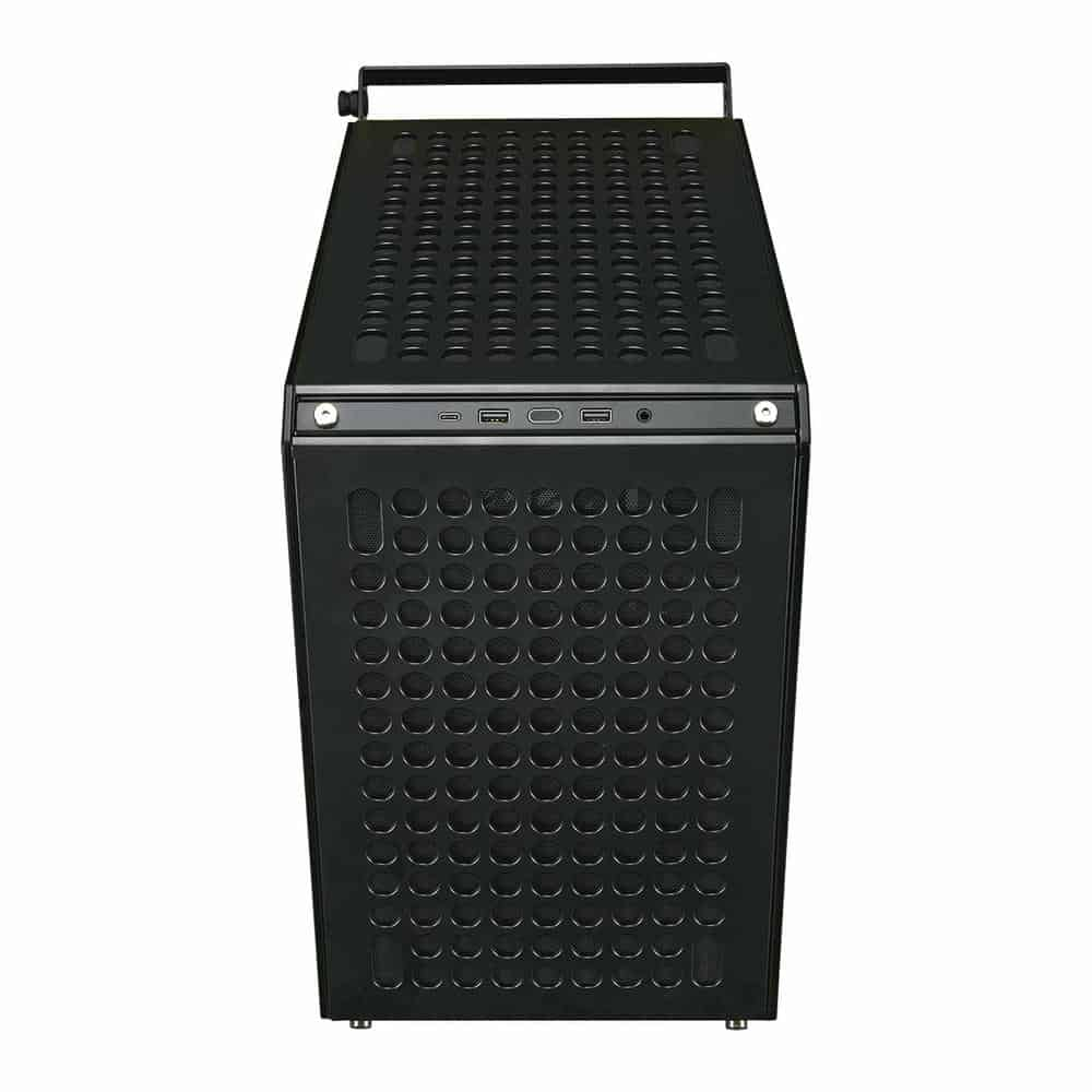 (image for) Cooler Master Qube 500 Flatpack Black Tempered Glass Compact Mid-Tower ATX Case